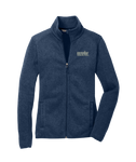 Port Authority® Ladies Sweater Fleece Jacket