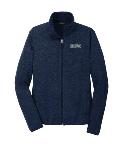 Port Authority® Sweater Fleece Jacket